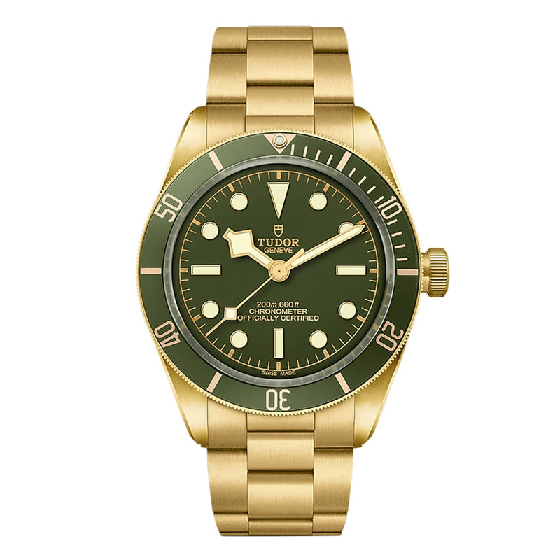Tudor Black Bay 58 18K 39mm - Yellow Gold - Green Dial Ref. # M79018V-0006
