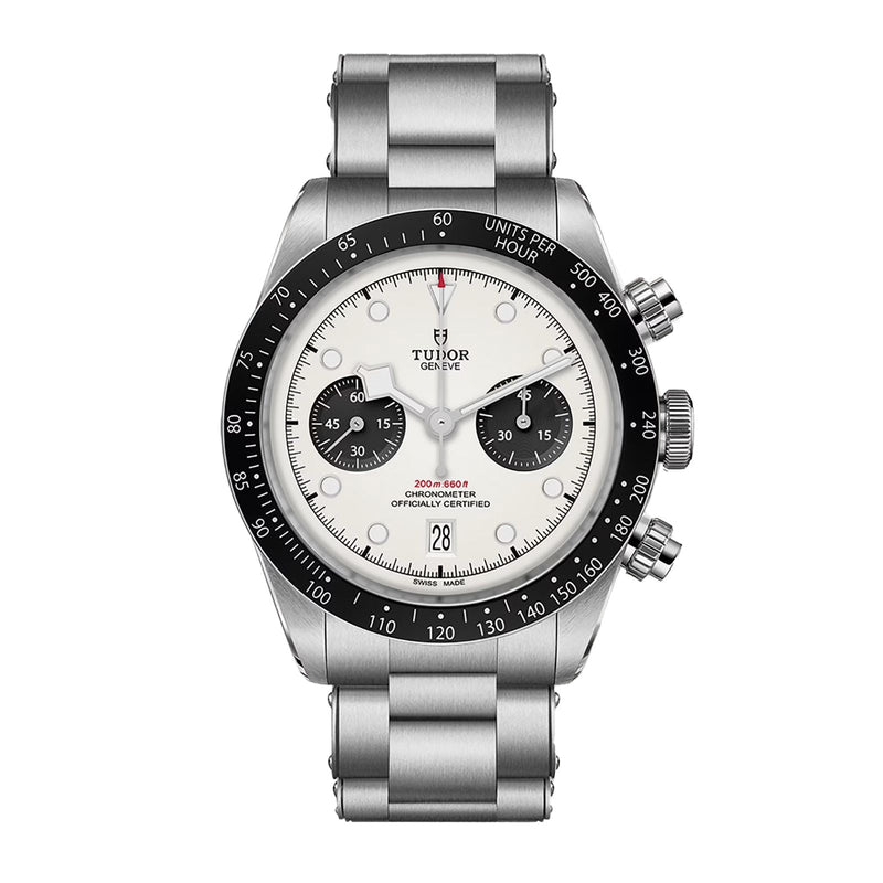 Tudor Black Bay Chrono 41mm - Steel - White Dial Ref. # M79360N-0012