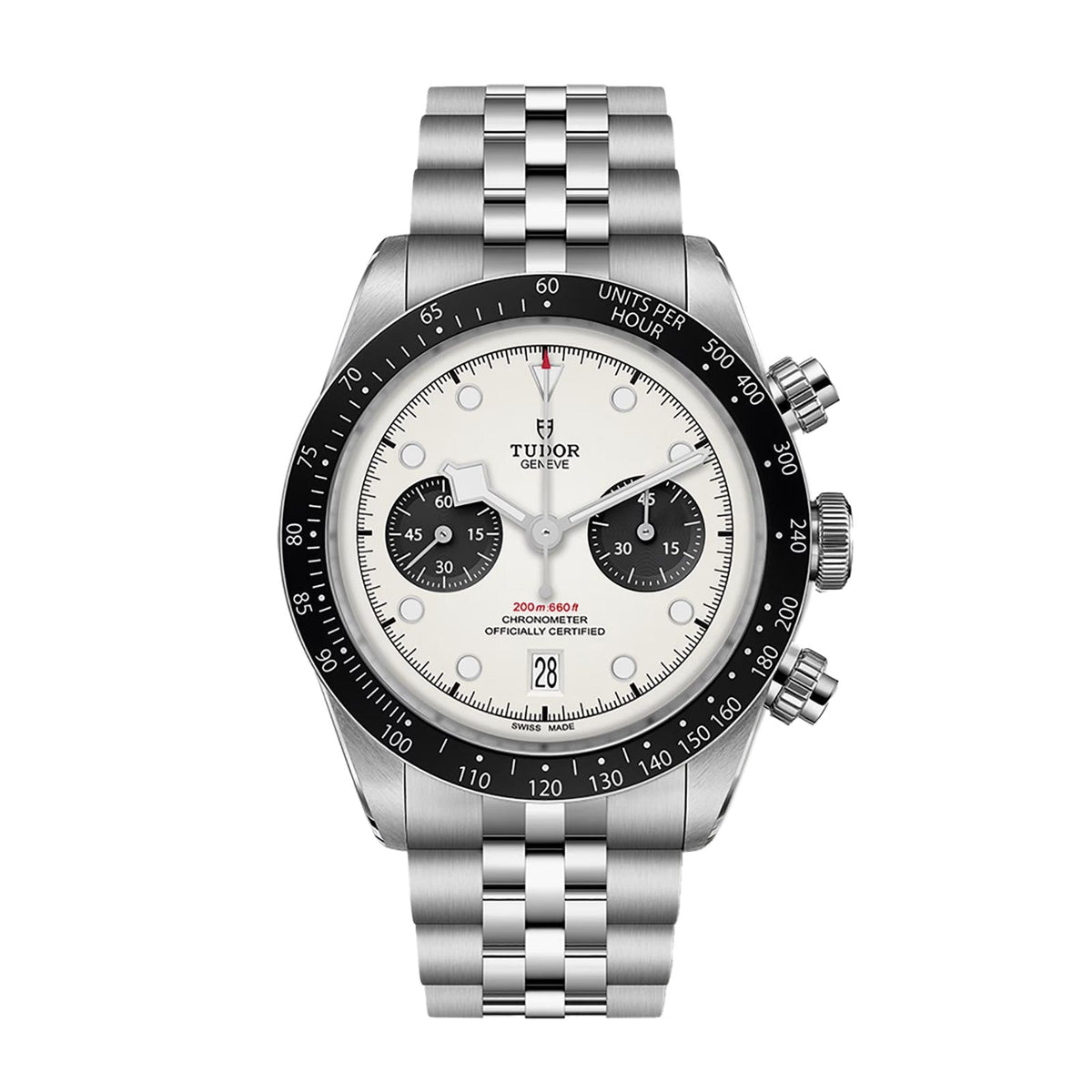 Tudor Black Bay Chrono 41mm - Steel - White Dial Ref. # M79360N-0014