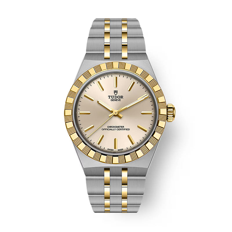 Tudor TUDOR Royal 30mm - Steel & 18K Yellow Gold - Champagne Dial Ref. # M2830A1A3-0003