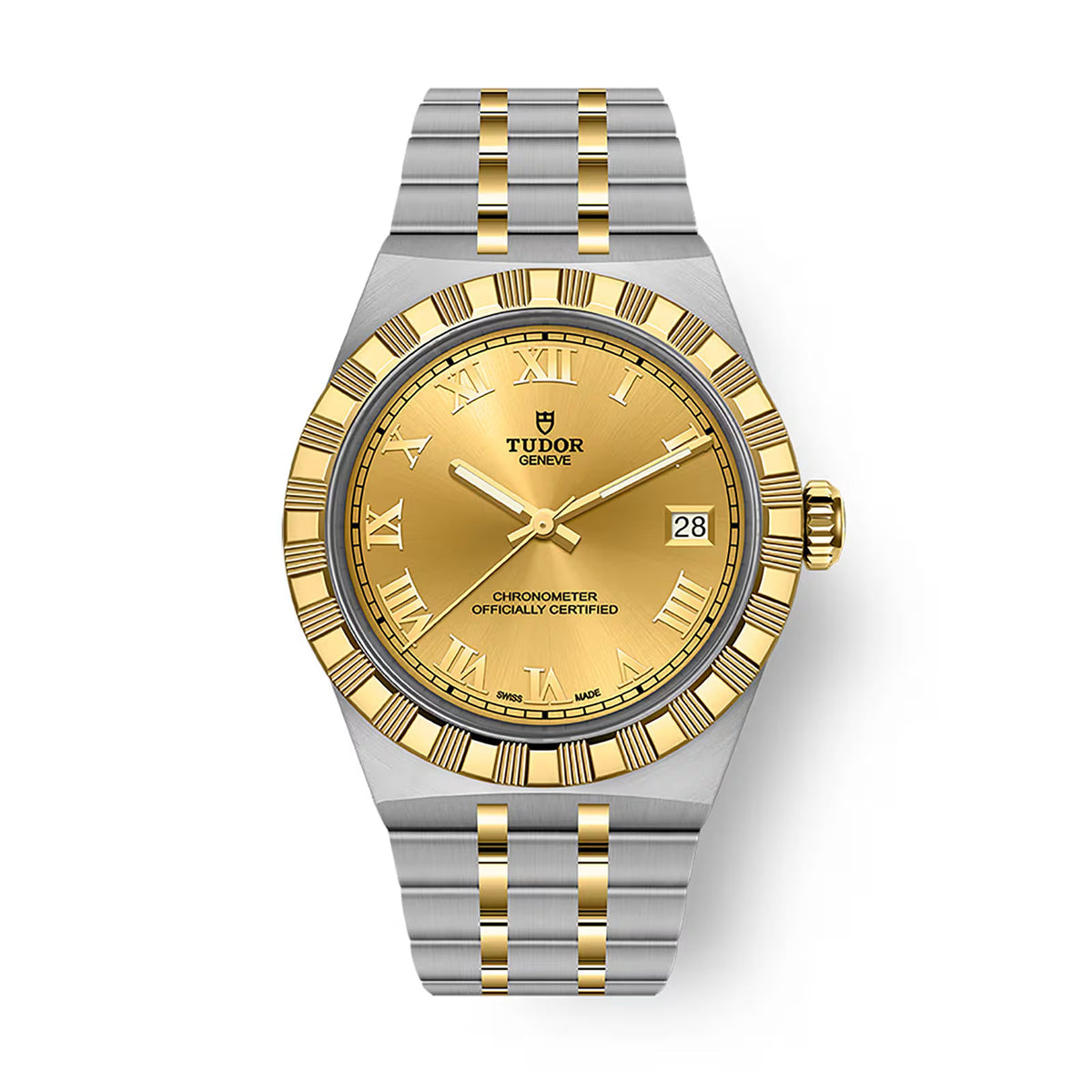 Tudor TUDOR Royal 36mm - Steel & 18K Yellow Gold - Champagne Dial Ref. # M2836C1A3-0002