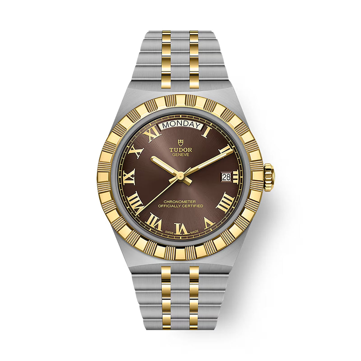 Tudor TUDOR Royal 40mm - Steel & 18K Yellow Gold - Brown Dial Ref. # M2840D1A3-0001