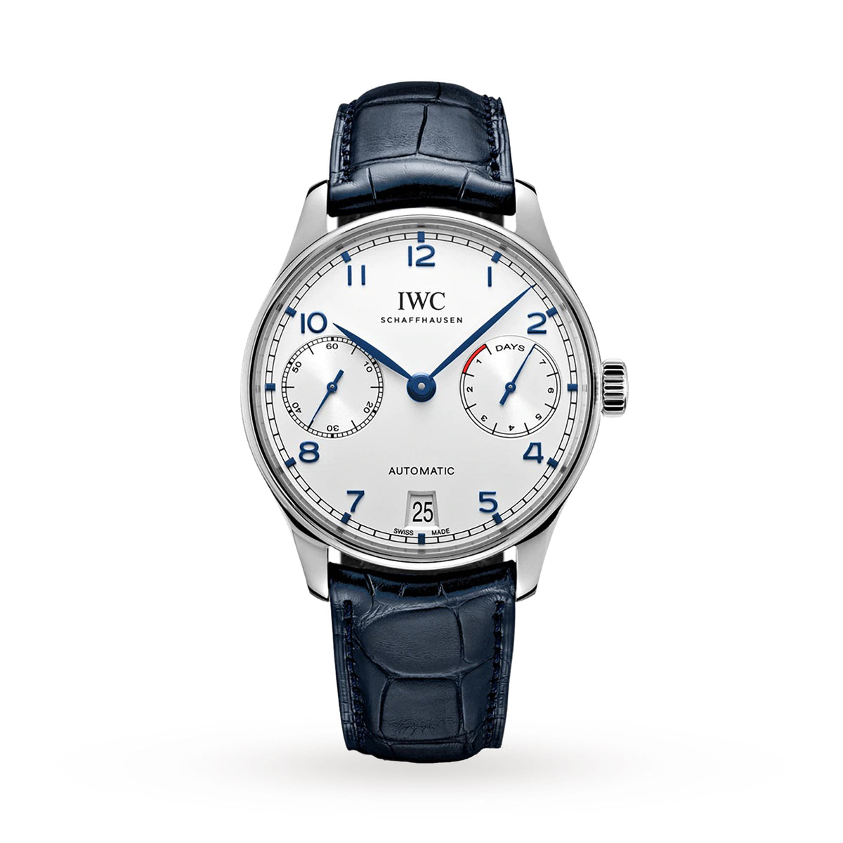 IWC Portugieser Automatic 42.5mm - Steel - White Dial Ref. # IW500705