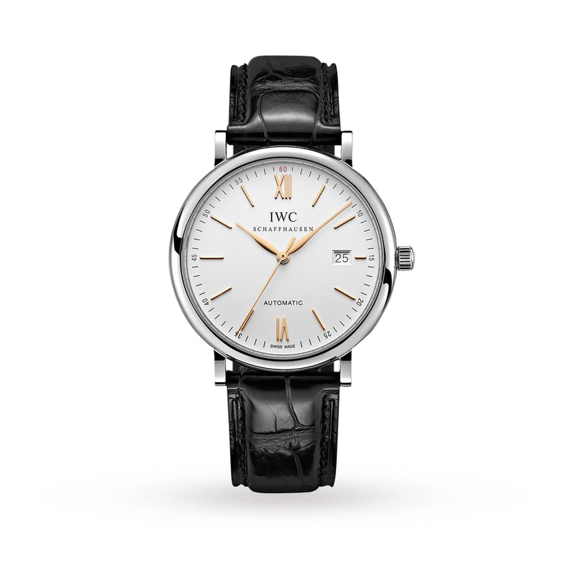 IWC Portofino Automatic 40mm - Steel - White Dial Ref. # IW356517
