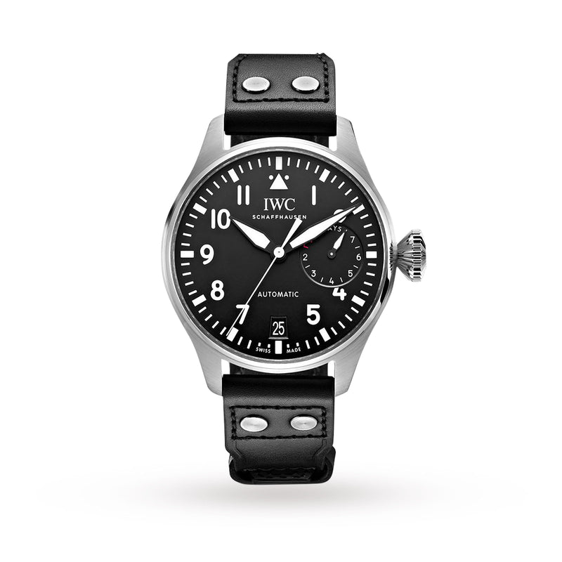 IWC Big Pilot's Watch 46.5mm - Steel - Black Dial Ref. # IW501001