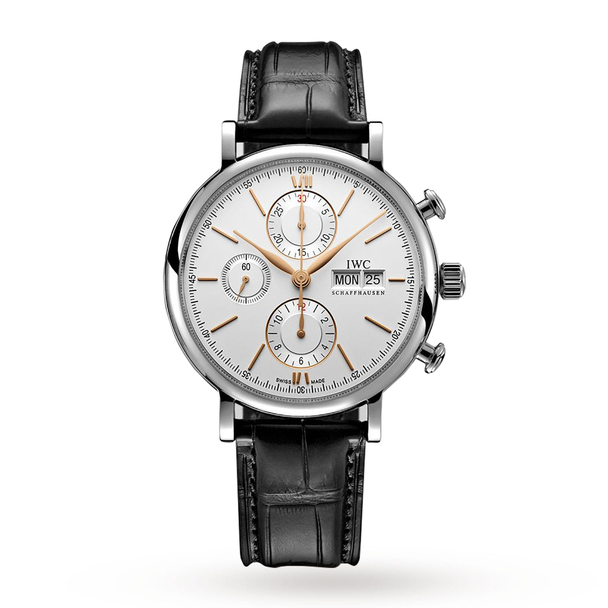 IWC Portofino Chronograph 42mm - Steel - Silver Dial Ref. # IW391031