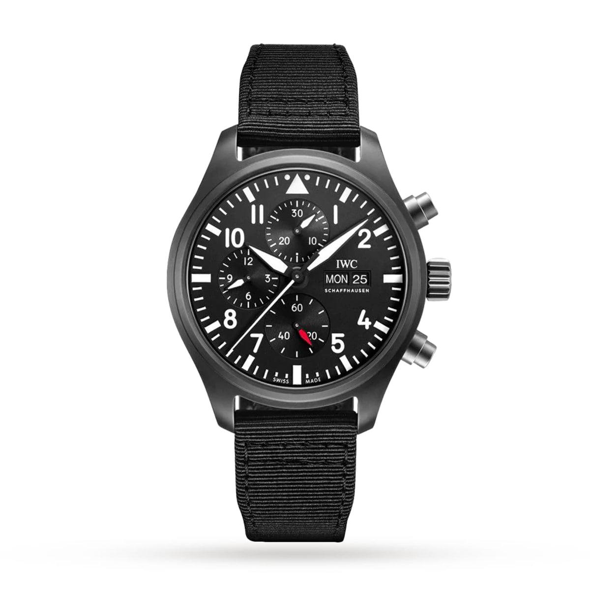 IWC Pilot's Watch Chronograph Top Gun 44.5mm - Ceramic - Black Dial Ref. # IW389101