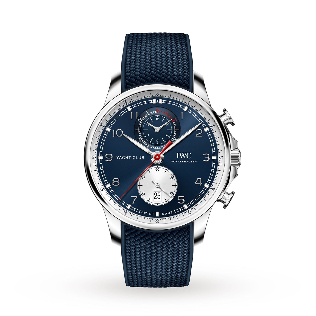 IWC Portugieser Yacht Club Chronograph Edition "Orlebar Brown" 44.5mm - Steel - Blue Dial Ref. # IW390704