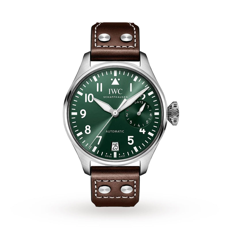 IWC Big Pilot's Watch 46.5mm - Steel - Green Dial Ref. # IW501015