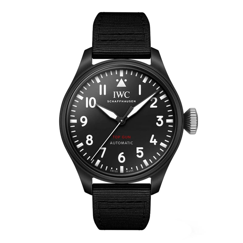 IWC Big Pilot's Watch 43 Top Gun 44mm - Ceramic - Black Dial Ref. # IW329801