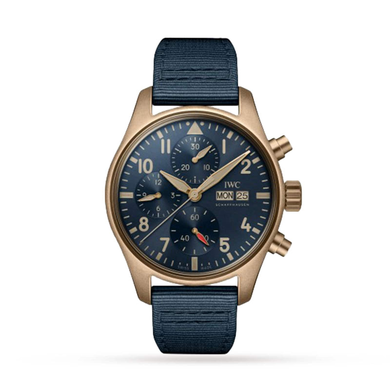 IWC Pilot's Watch Chronograph 41 41mm - Bronze - Blue Dial Ref. # IW388109