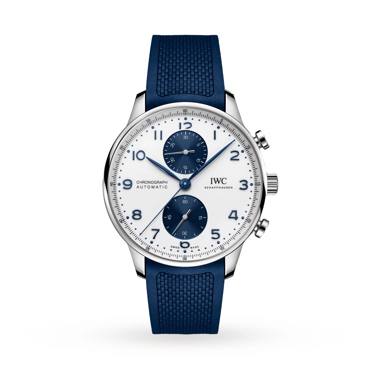 IWC Portugieser Chronograph 41mm - Steel - White Dial Ref. # IW371620