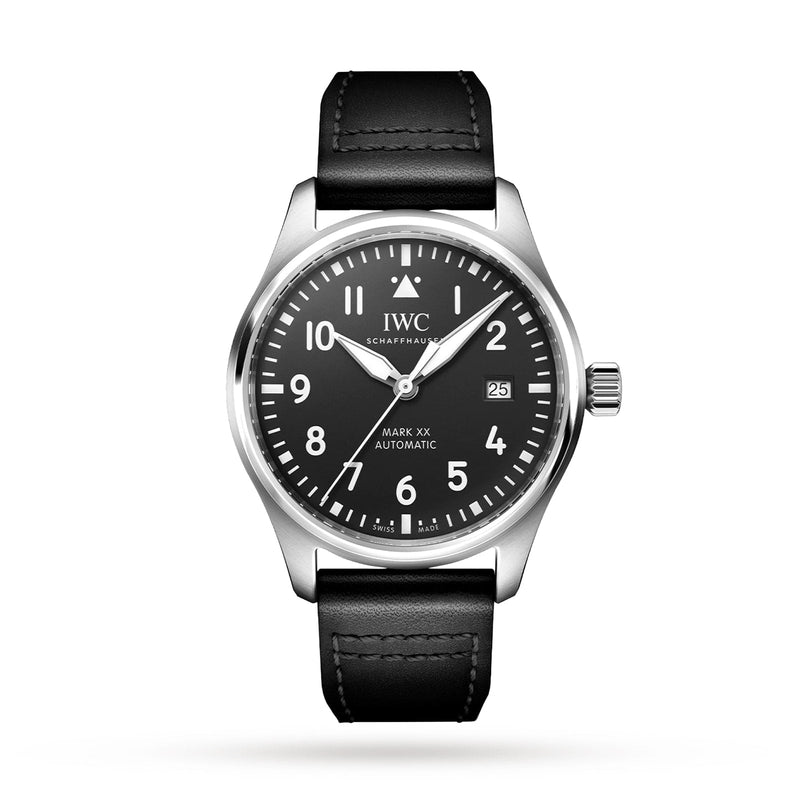 IWC Pilot's Watch Mark XX 40mm - Steel - Black Dial Ref. # IW328201