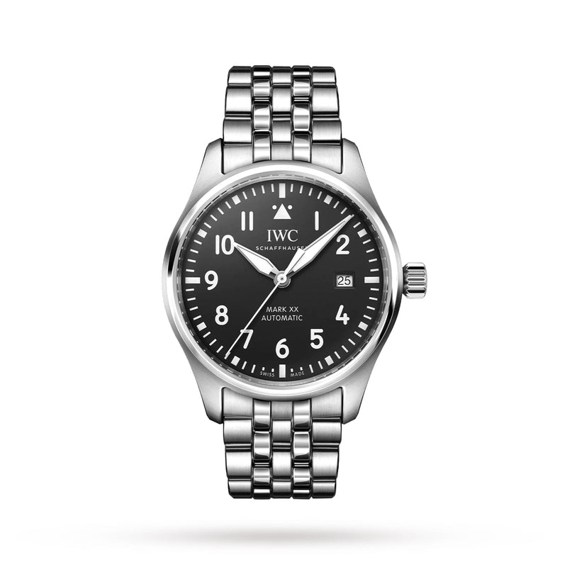 IWC Pilot's Watch Mark XX 40mm - Steel - Black Dial Ref. # IW328202