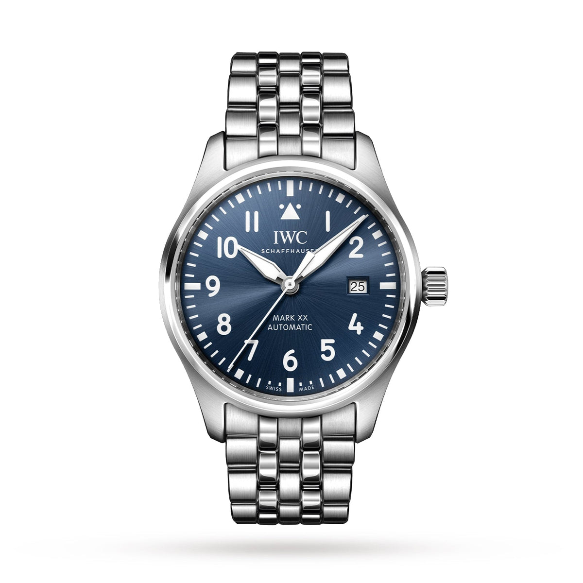 IWC Pilot's Watch Mark XX 40mm - Steel - Blue Dial Ref. # IW328204