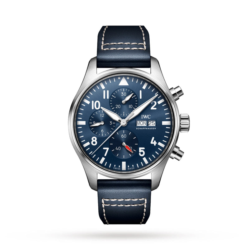 IWC Pilot's Watch Chronograph 43mm - Steel - Blue Dial Ref. # IW378003
