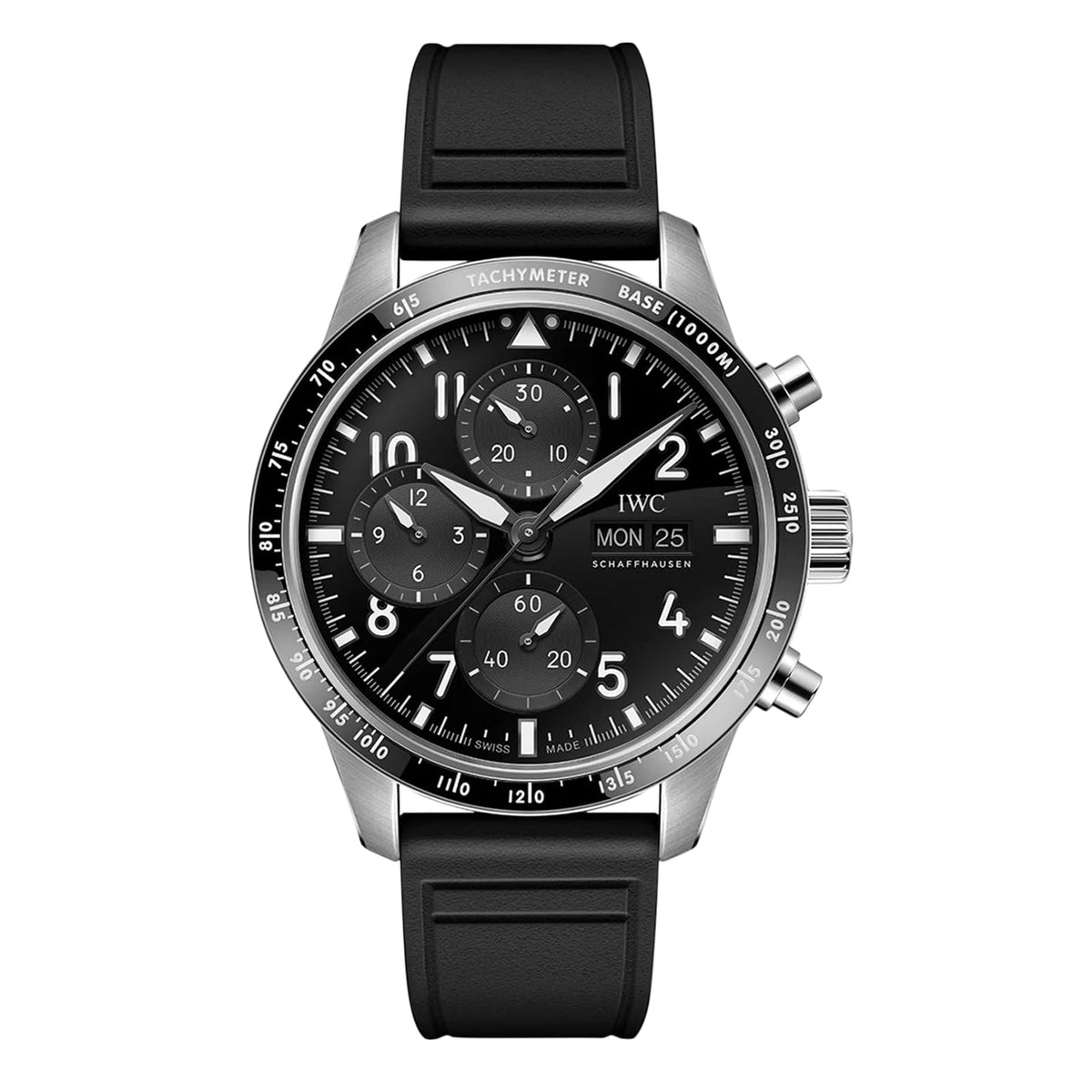 IWC Pilot's Watch Performance Chronograph 41 AMG 41mm - Titanium - Black Dial Ref. # IW388305