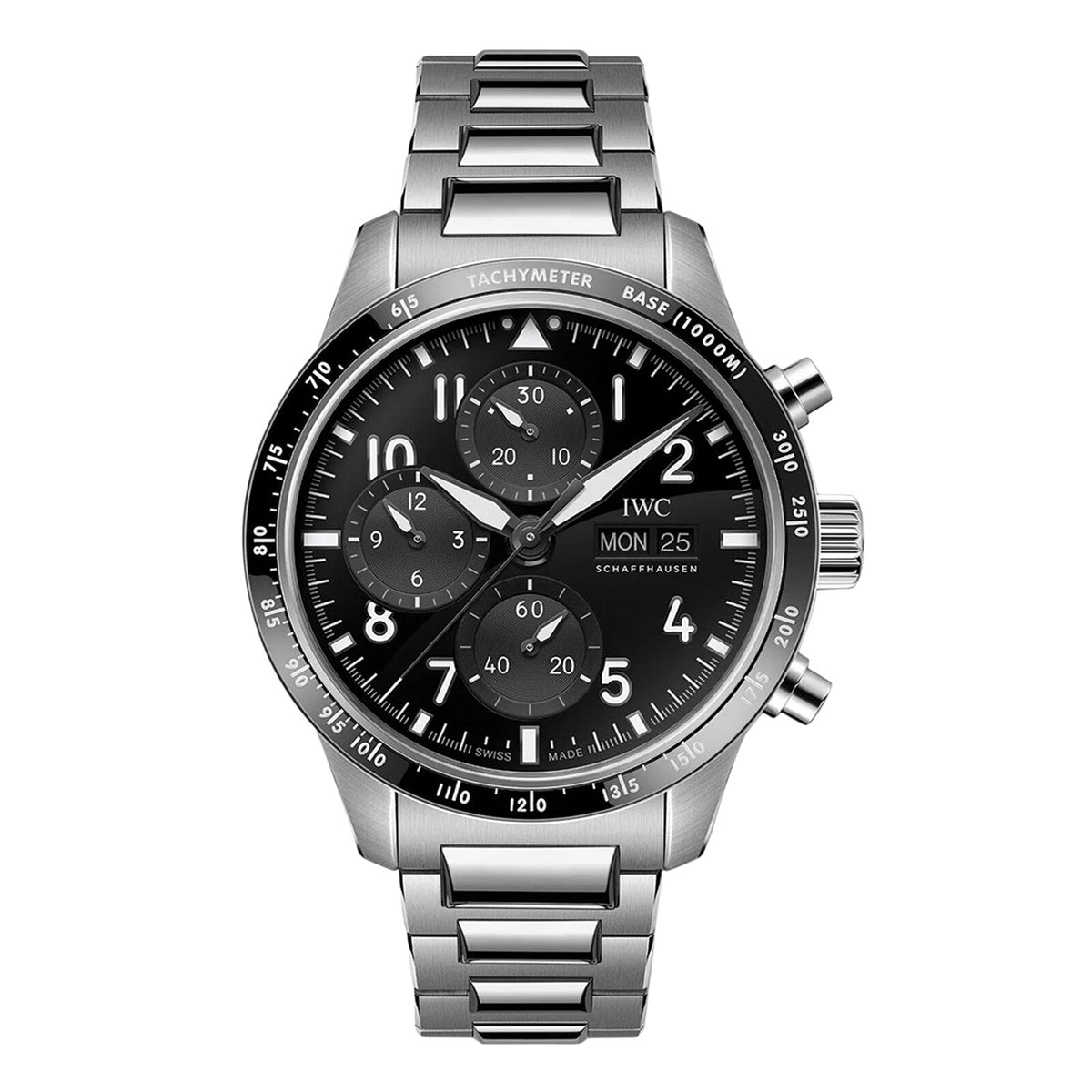 IWC Pilot's Watch Performance Chronograph 41 AMG 41mm - Titanium - Black Dial Ref. # IW388304