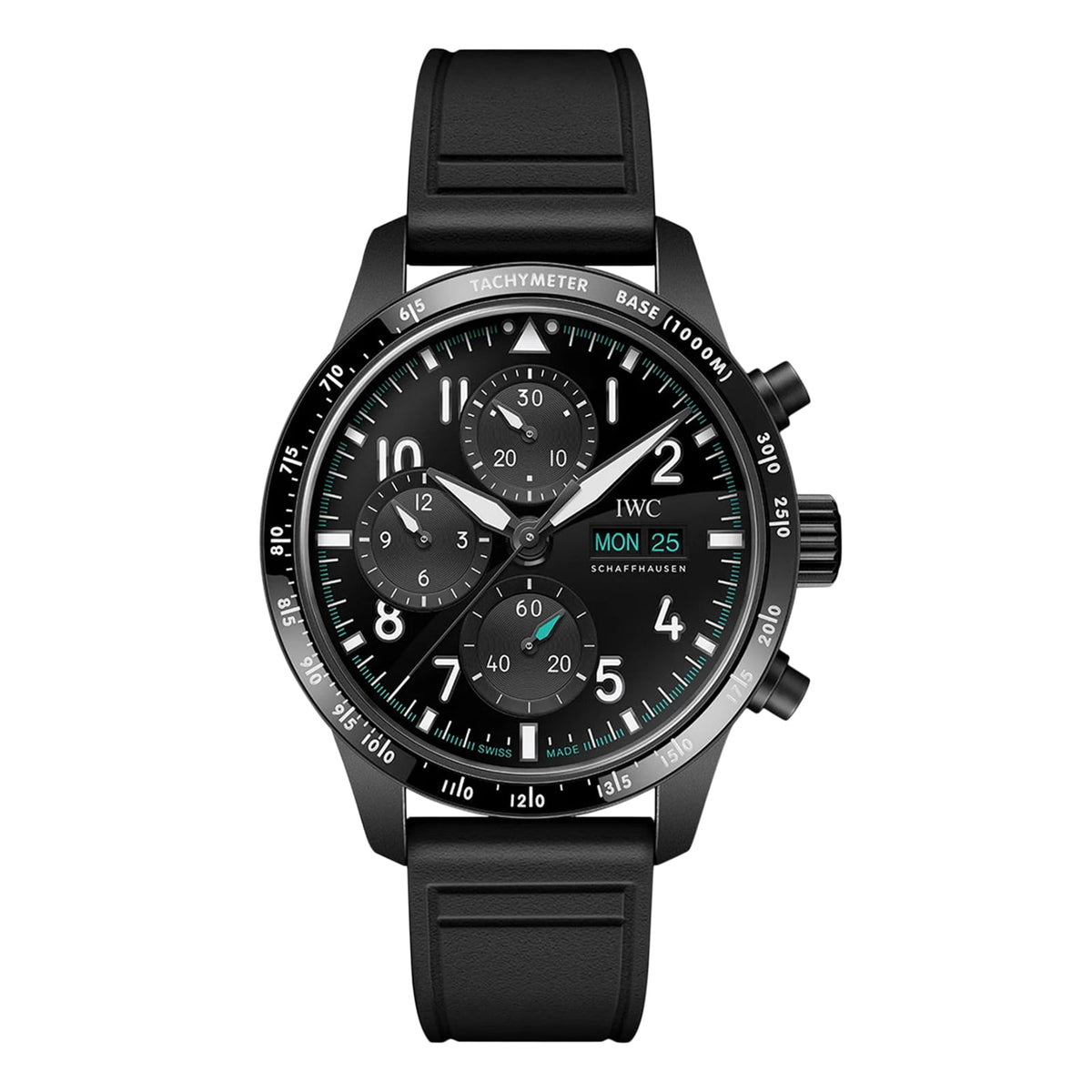 IWC Pilot's Watch Performance Chronograph 41 mercedes - AMG PETRONAS Formula One™ Team 41mm - Black Dial Ref. # IW388306