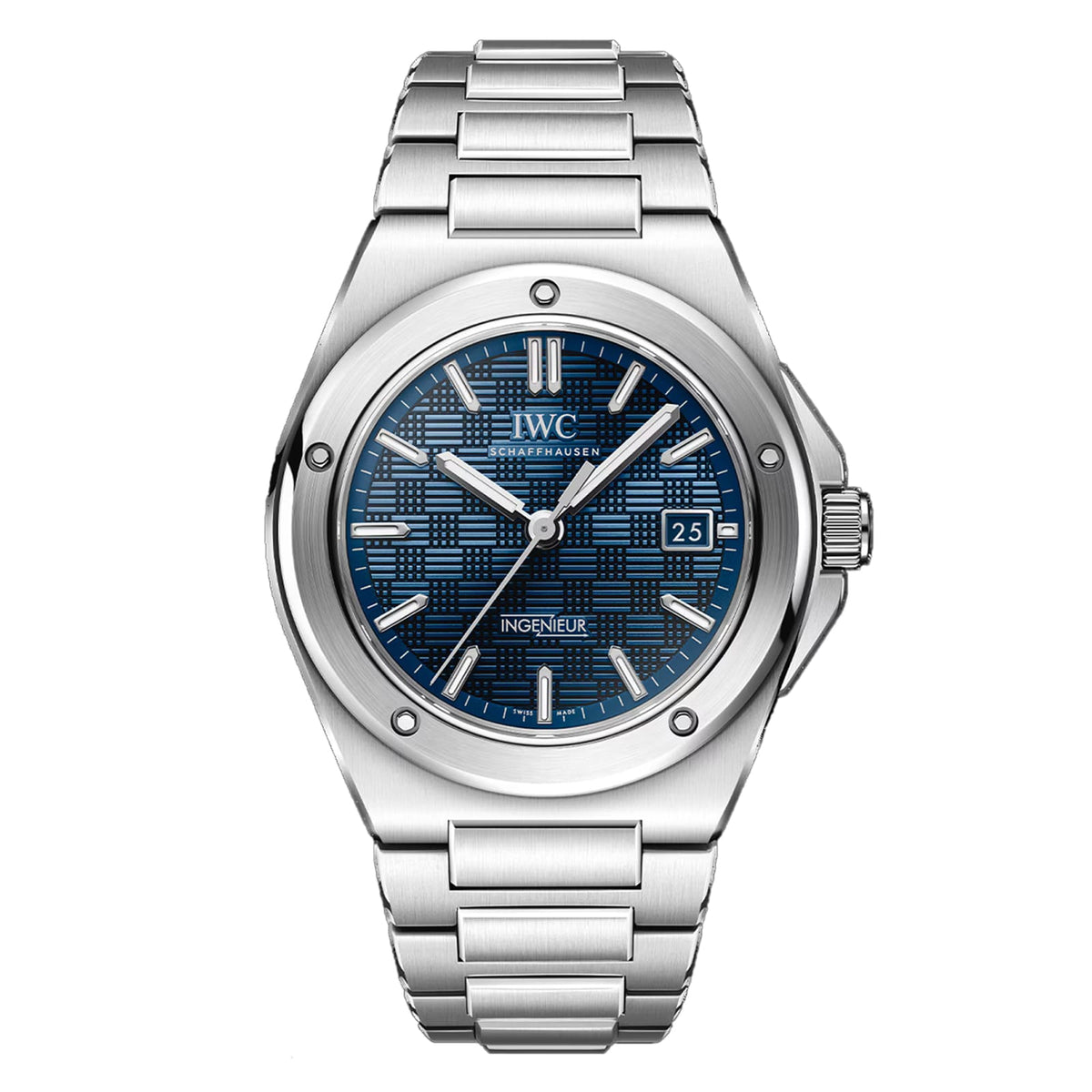 IWC Ingenieur Automatic 40 40mm - Steel - Blue Dial Ref. # IW328907