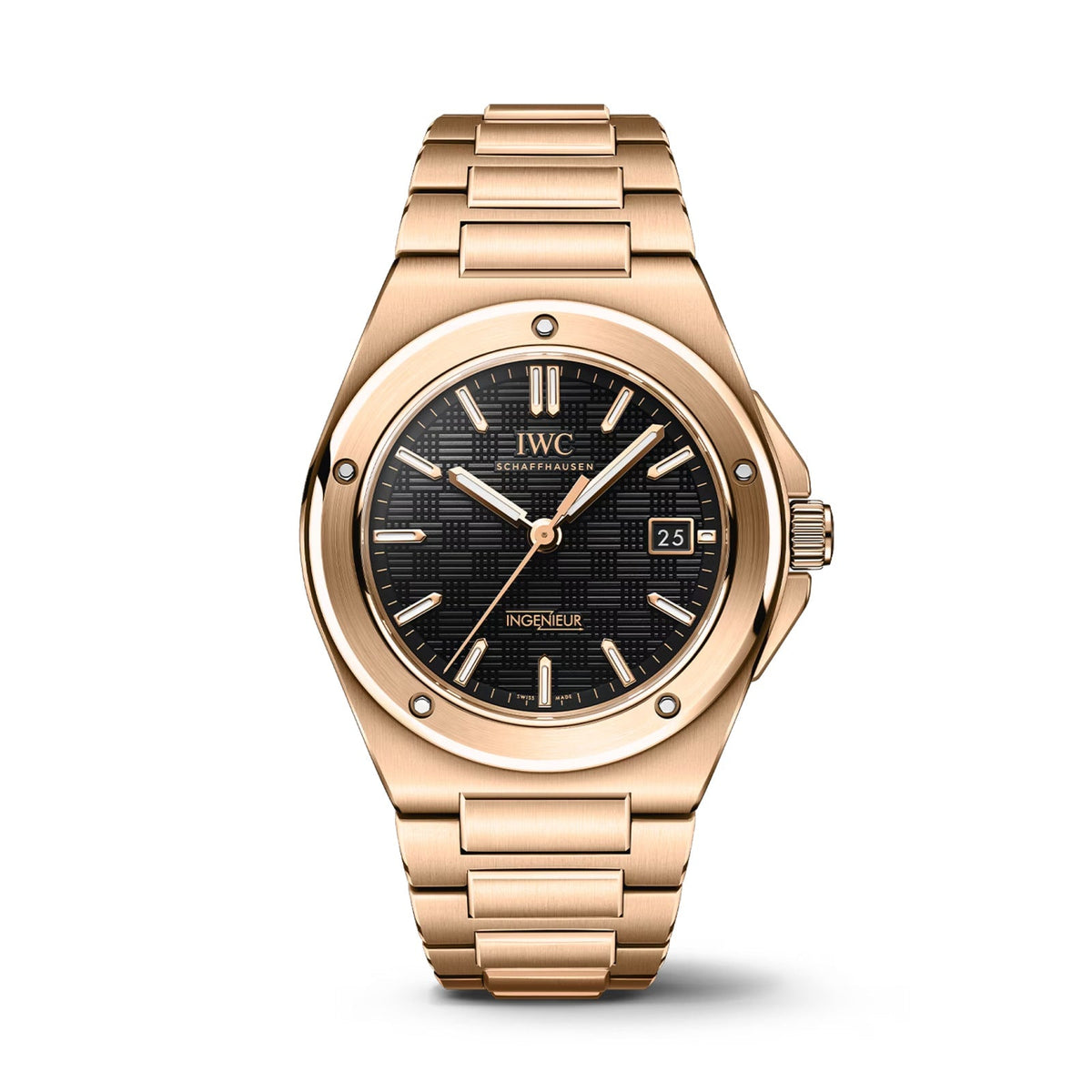 IWC Ingenieur Automatic 40 40mm - Rose Gold - Black Dial Ref. # IW328702
