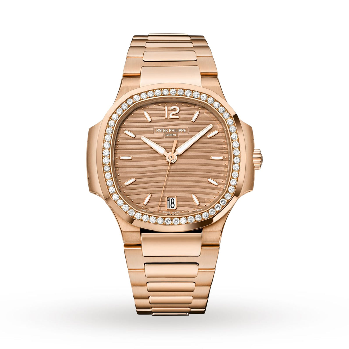 Patek Philippe Nautilus 35mm - Rose Gold - Champagne Dial Ref. # 7118/1200R-010
