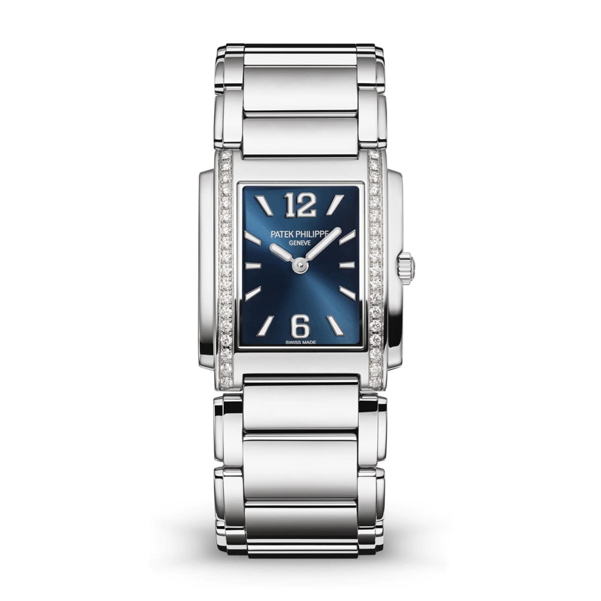 Patek Philippe Twenty~4 25mm - Steel - Blue Dial Ref. # 4910/1200A-001