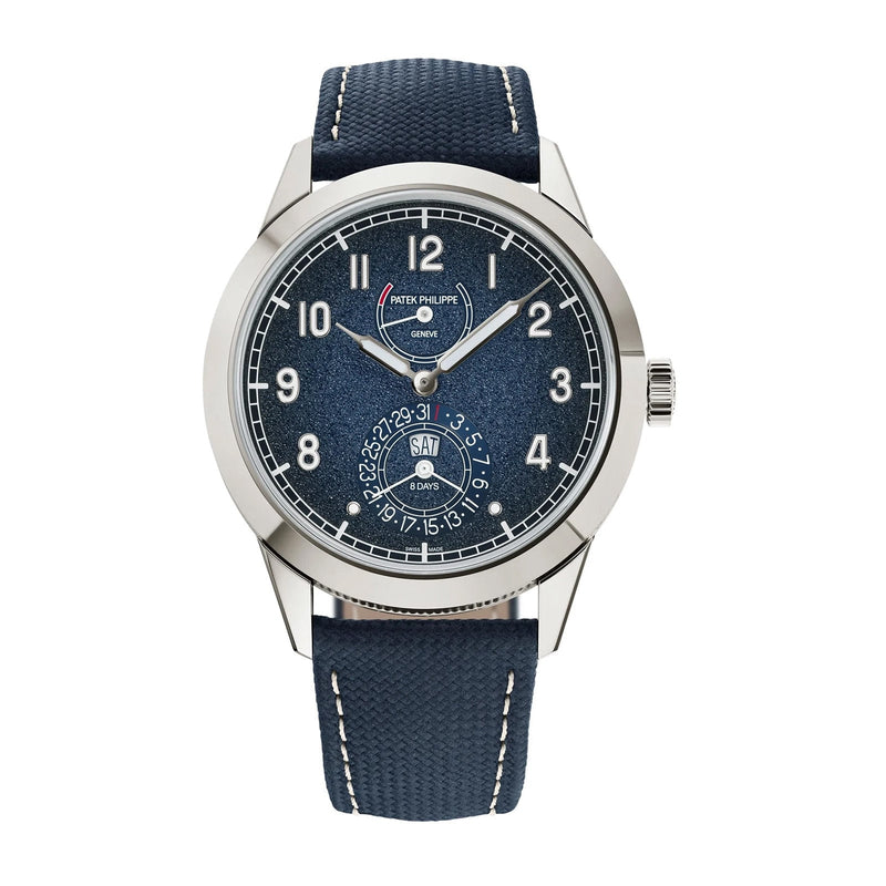 Patek Philippe Complications 41mm - White Gold - Blue Dial Ref. # 5328G-001