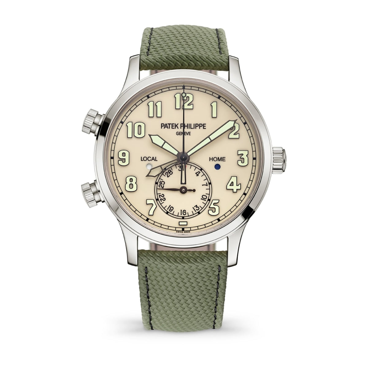 Patek Philippe Complications 42mm - White Gold - Ivory Dial Ref. # 5524G-010