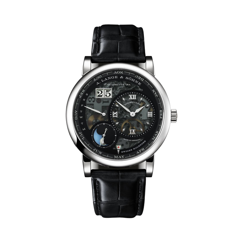 A. Lange & Söhne Lange 1 Tourbillon Perpetual Calendar “Lumen“ - Platinum Ref. # 720.035