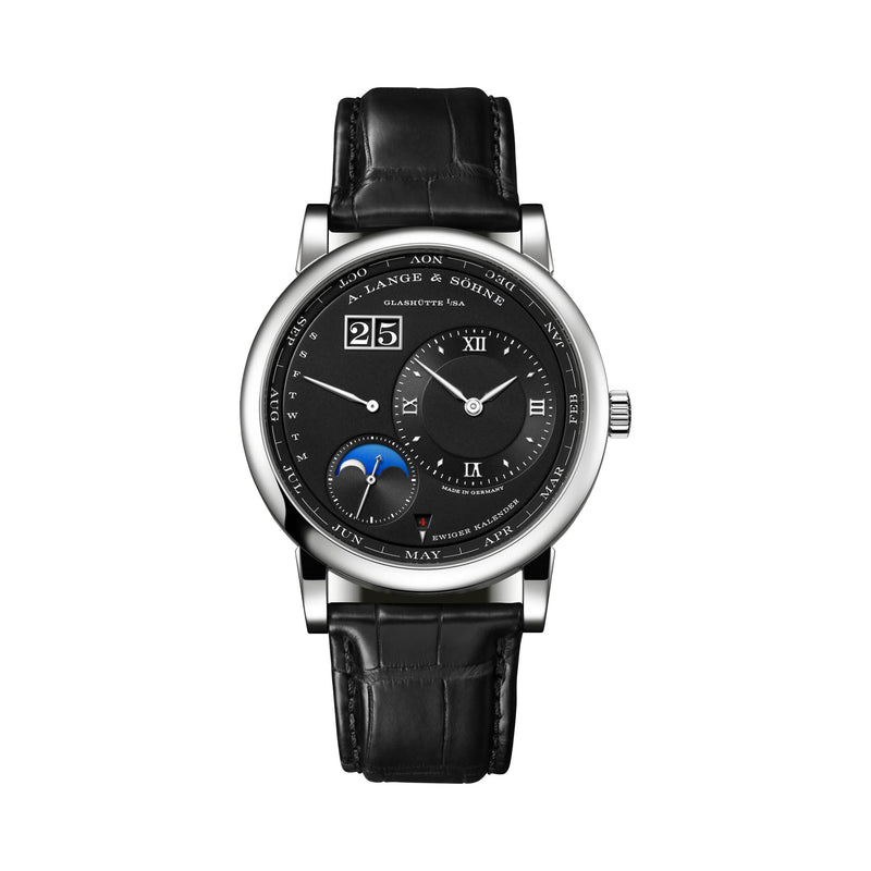 A. Lange & Söhne Lange 1 Perpetual Calendar - Platinum - Black Dial Ref. # 345.036