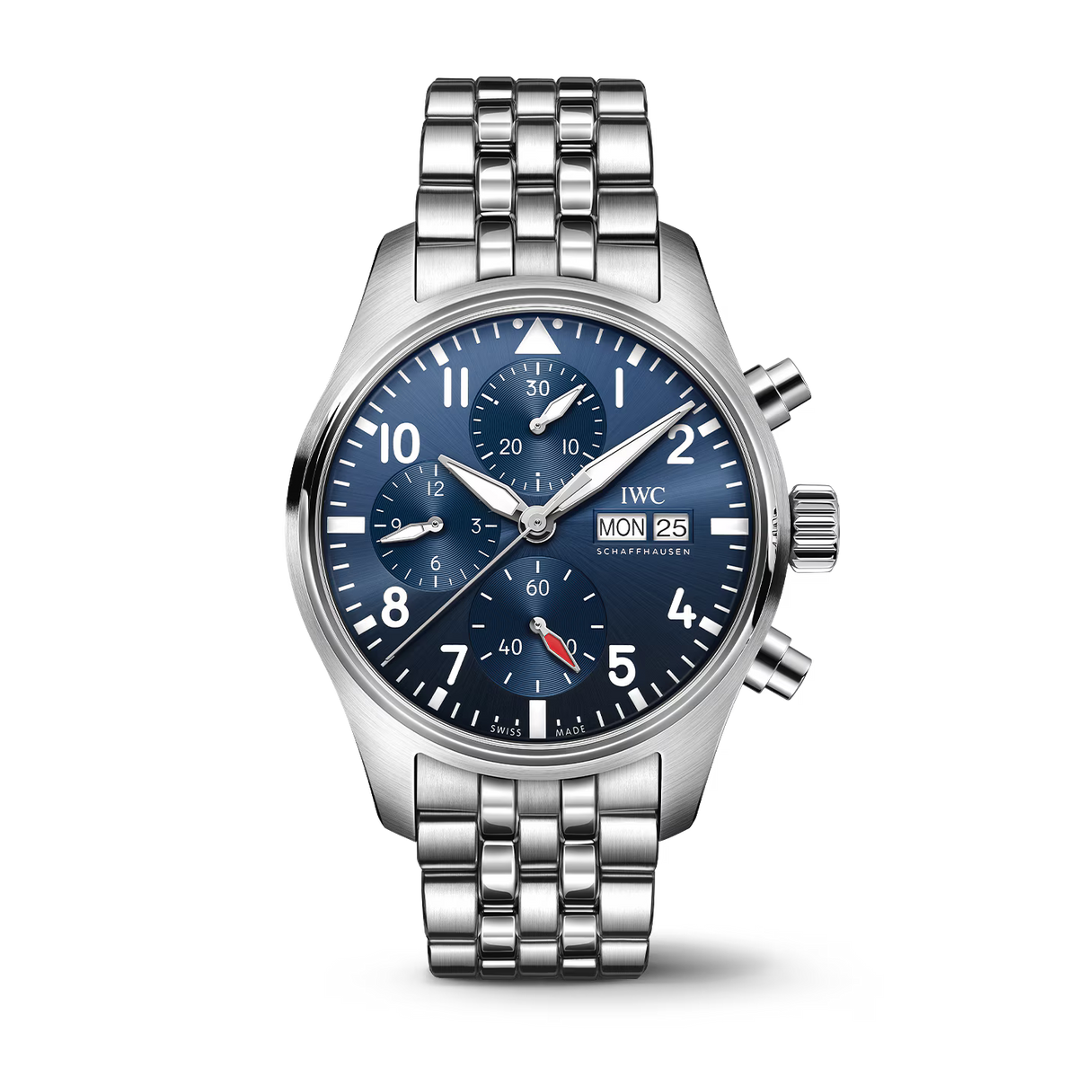 IWC Pilot's Watch Chronograph 41 41mm - Steel - Blue Dial Ref. # IW388102