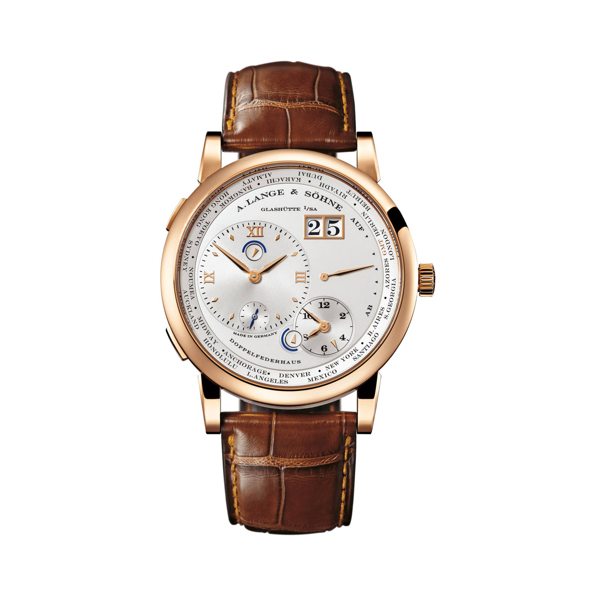 A. Lange & Söhne Lange 1 Time Zone - Pink Gold Ref. # 116.032