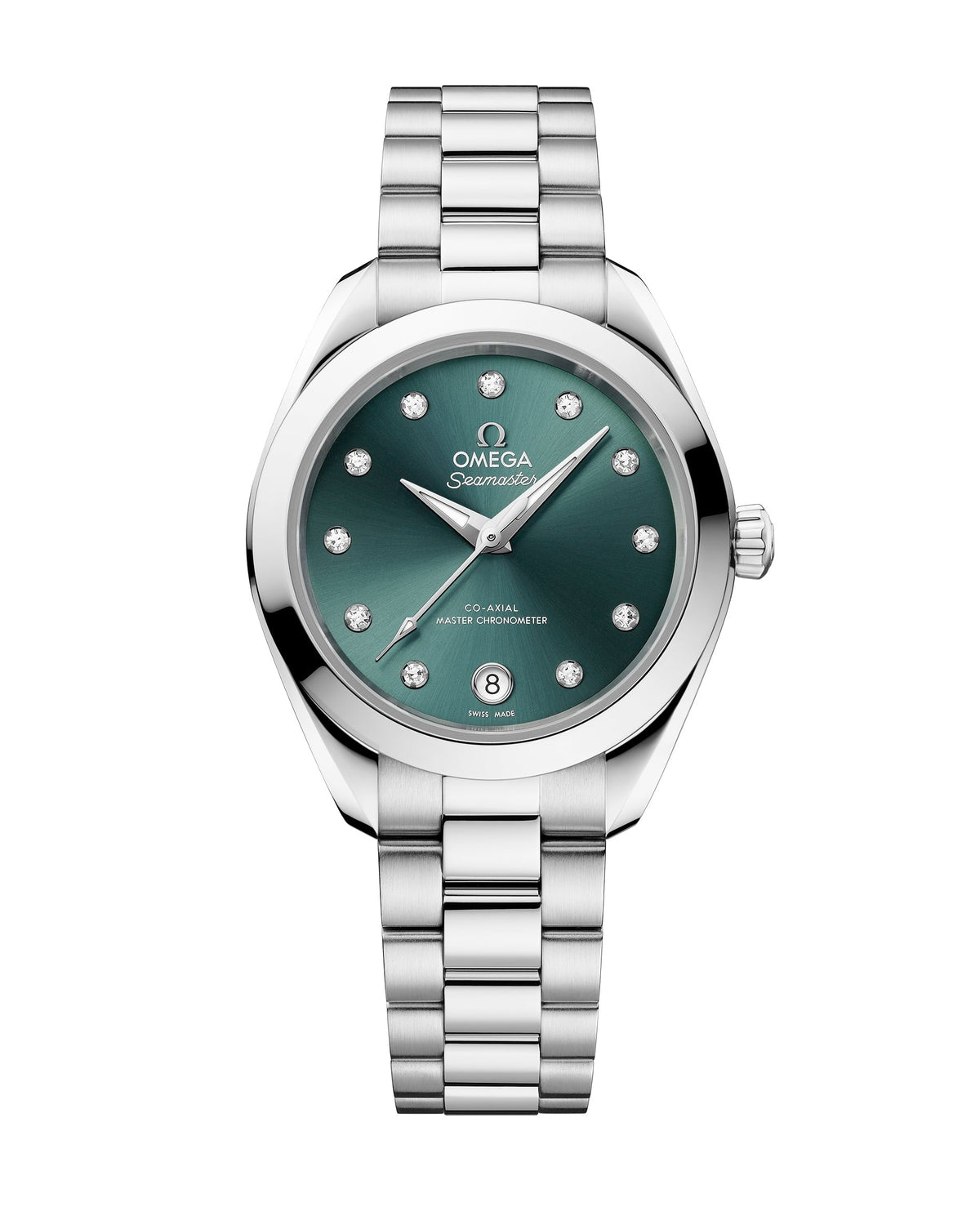Omega Seamaster Aqua Terra 150 30mm - Steel - Green Dial Ref. # 220.10.30.20.60.001