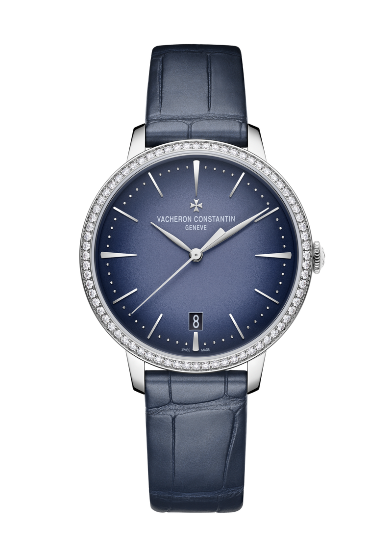 Vacheron Constantin Patrimony Self-Winding 36.5mm - White Gold - Blue Dial Ref. # 4115U/000G-B908