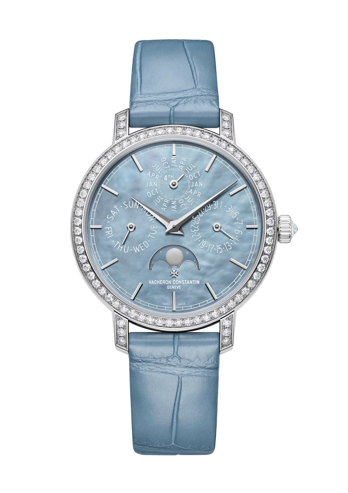 Vacheron Constantin Traditionnelle Perpetual Calendar Ultra-Thin 36.5mm - White Gold - Blue Dial Ref. # 4305T/000G-B948