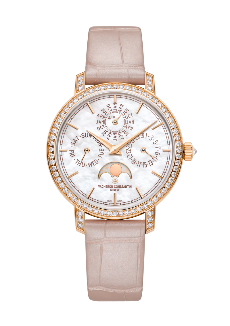 Vacheron Constantin Traditionnelle Perpetual Calendar Ultra-Thin 36.5mm - Rose Gold - White Mother of Pearl Dial Ref. # 4305T/000R-B947