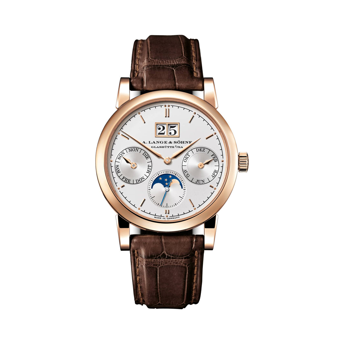 A. Lange & Söhne Saxonia Annual Calendar - Pink Gold Ref. # 330.032