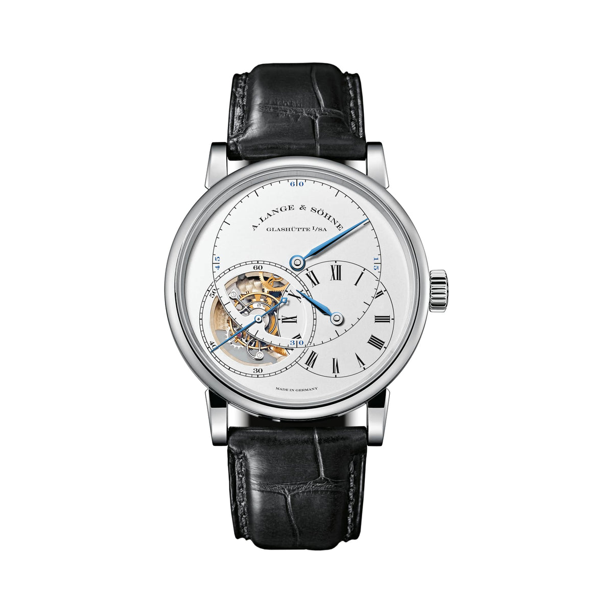 A. Lange & Söhne Richard Lange Tourbillon “Pour Le Mérite” - White Gold - Silver Dial Ref. # 760.026