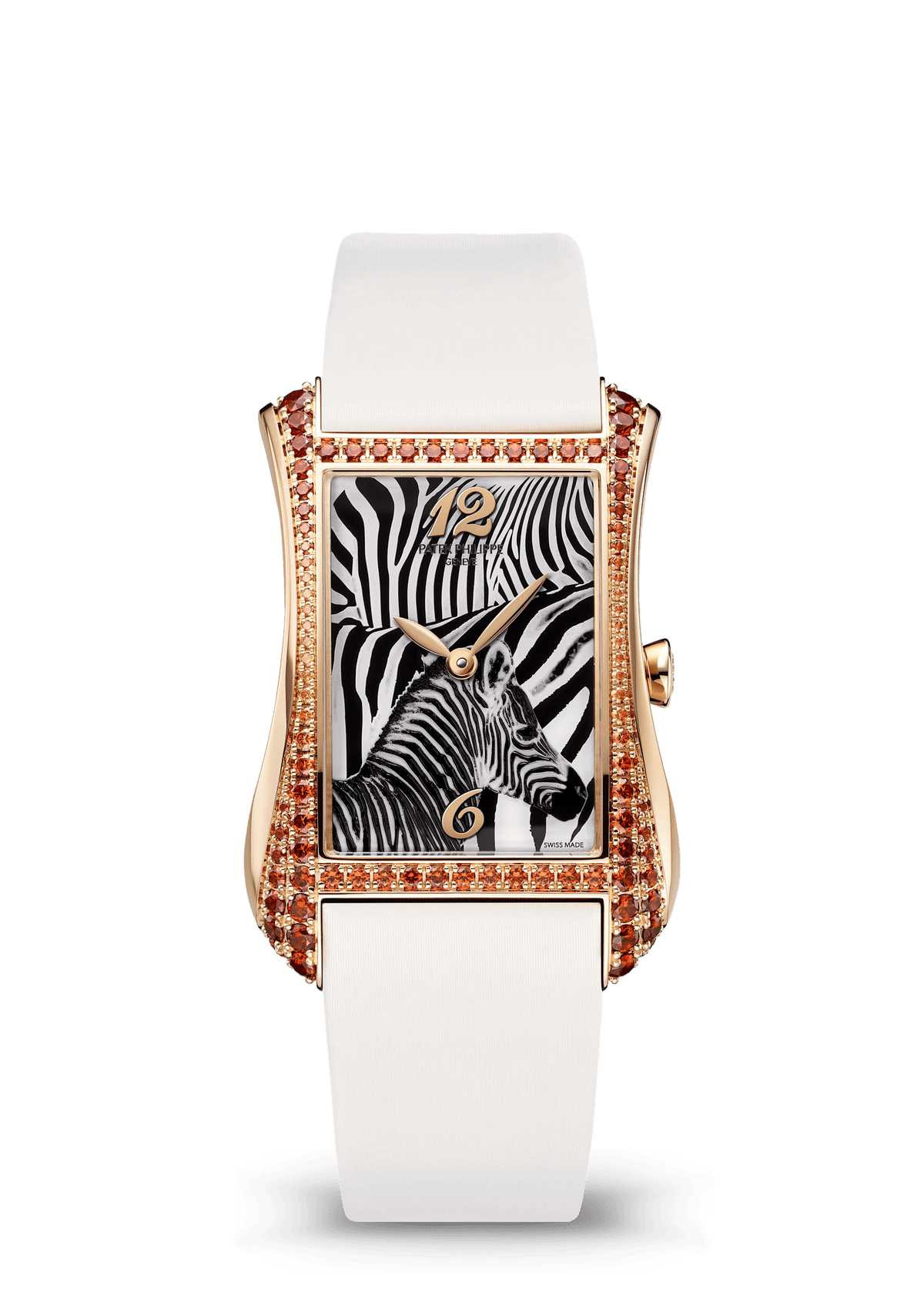 Patek Philippe Gondolo Quartz - Rose Gold - White Dial Ref. # 4962/200R-010