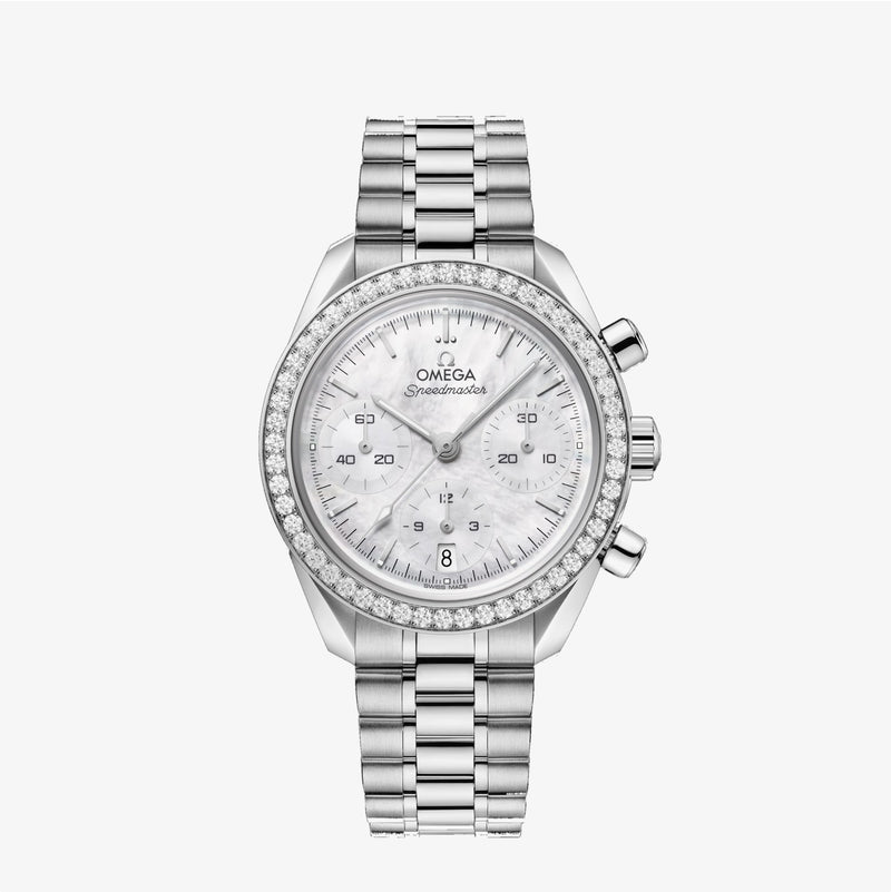 Omega Speedmaster 38 Mother of Pearl 38mm - Steel Ref. # 324.15.38.50.05.001
