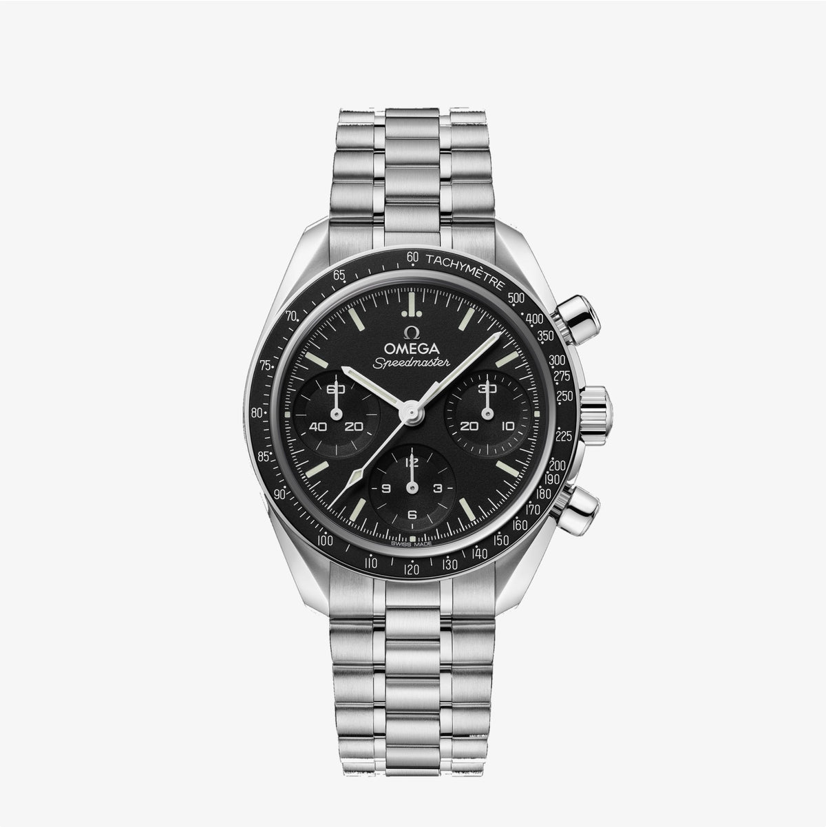 Omega Speedmaster 38 Black 38mm - Steel Ref. # 324.30.38.50.01.002