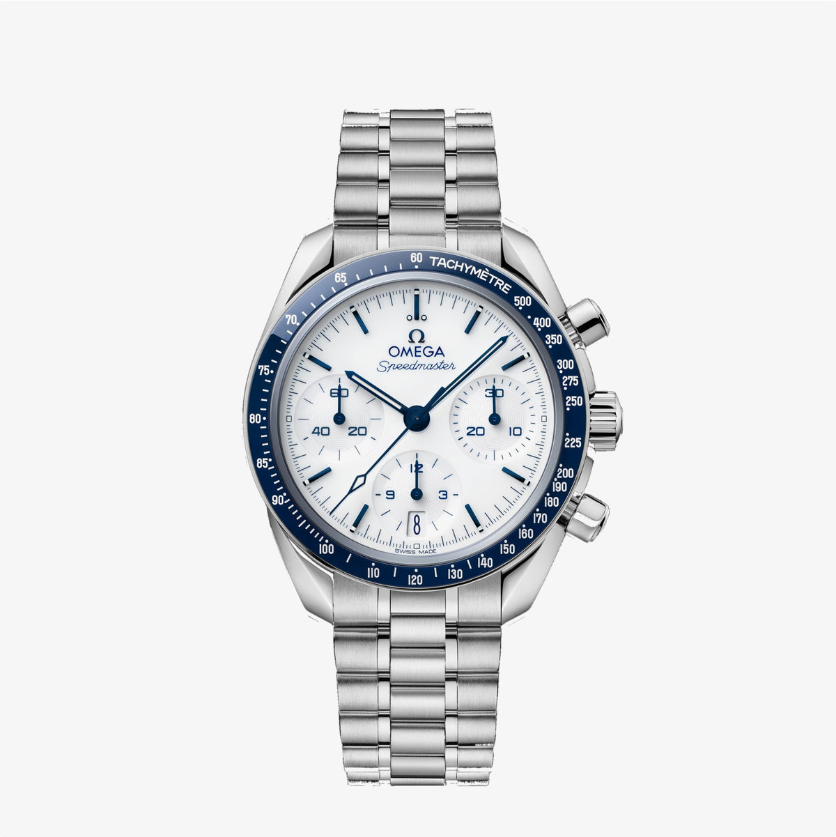 Omega Speedmaster 38 White 38mm - Steel Ref. # 324.30.38.50.04.001