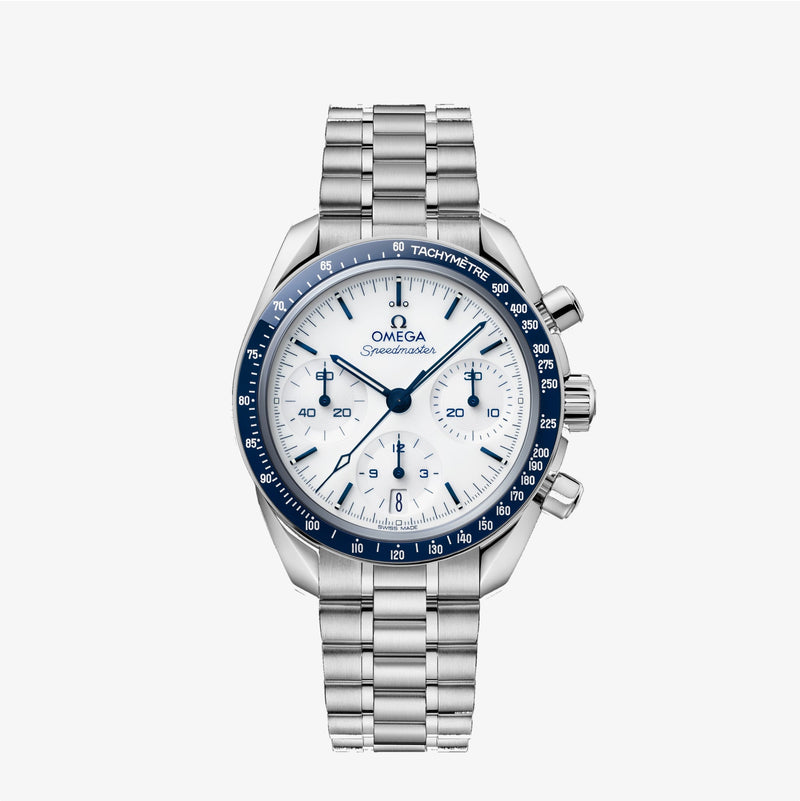 Omega Speedmaster 38 White 38mm - Steel Ref. # 324.30.38.50.04.001