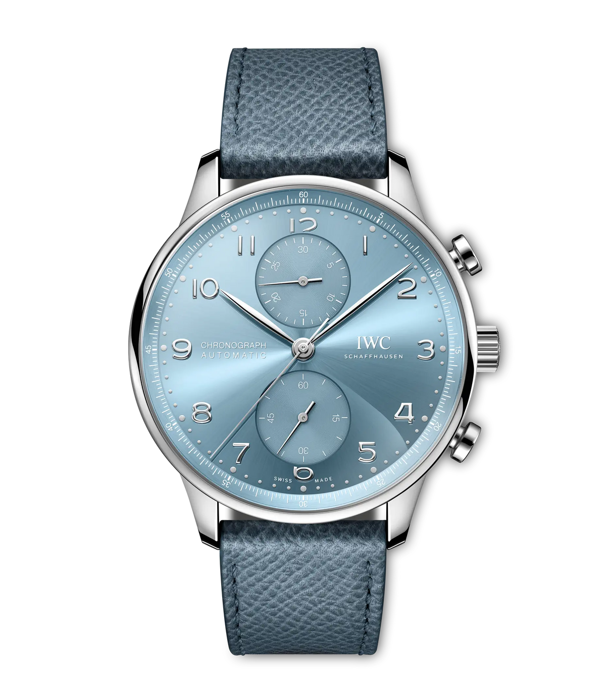 IWC Portugieser Chronograph 41mm - White Gold - Blue Dial Ref. # IW371626