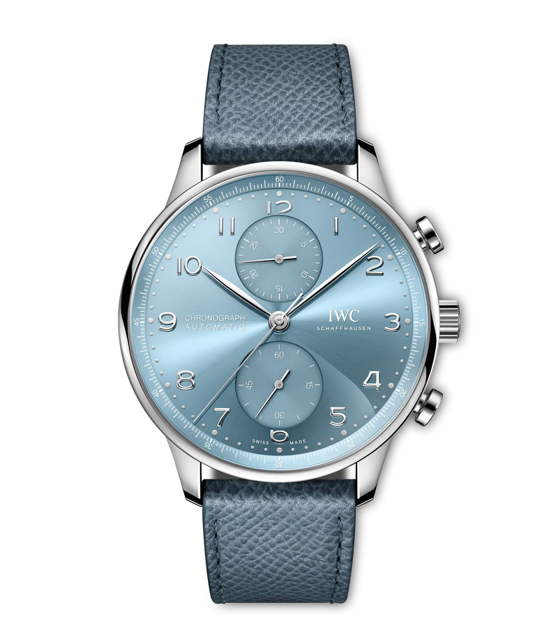 IWC Portugieser Chronograph 41mm - White Gold - Blue Dial Ref. # IW371626