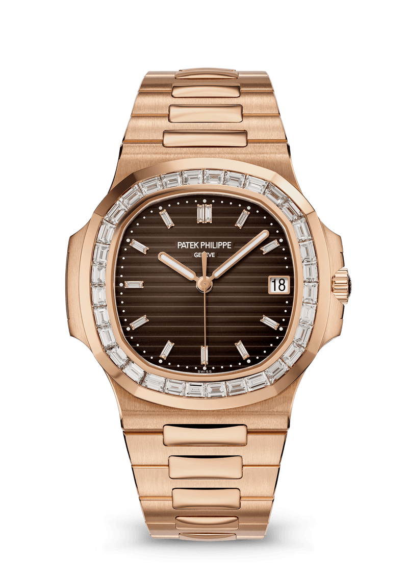 Patek Philippe Nautilus Self-Winding - Rose Gold - Brown Diamond Dial Ref. # 5723/1R-010