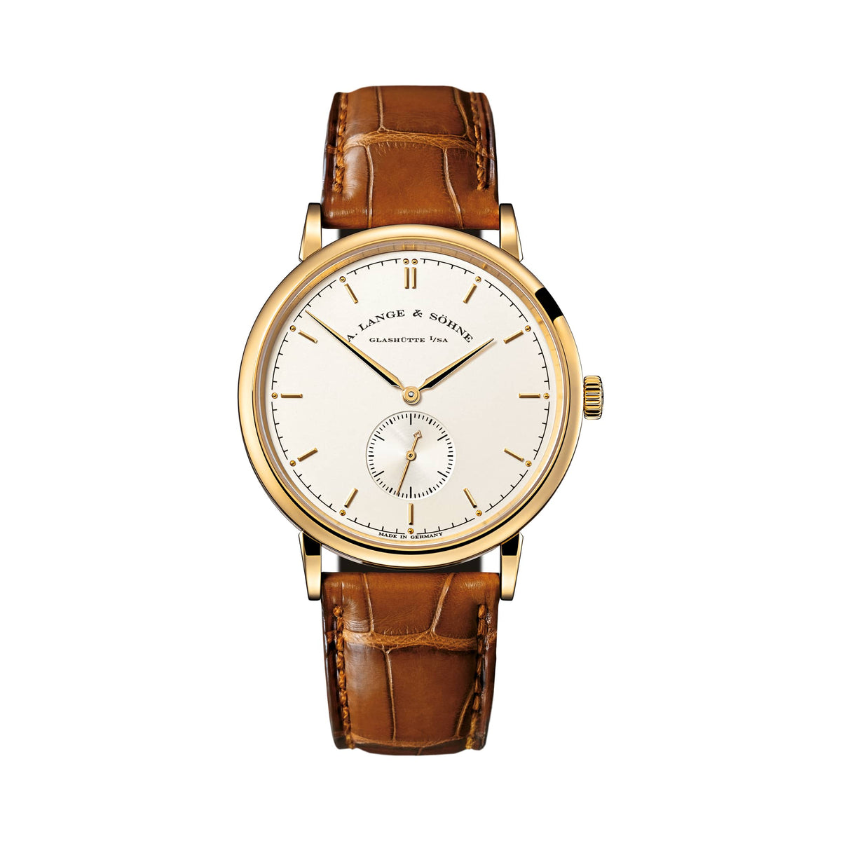 A. Lange & Söhne Saxonia - Yellow Gold Ref. # 216.021