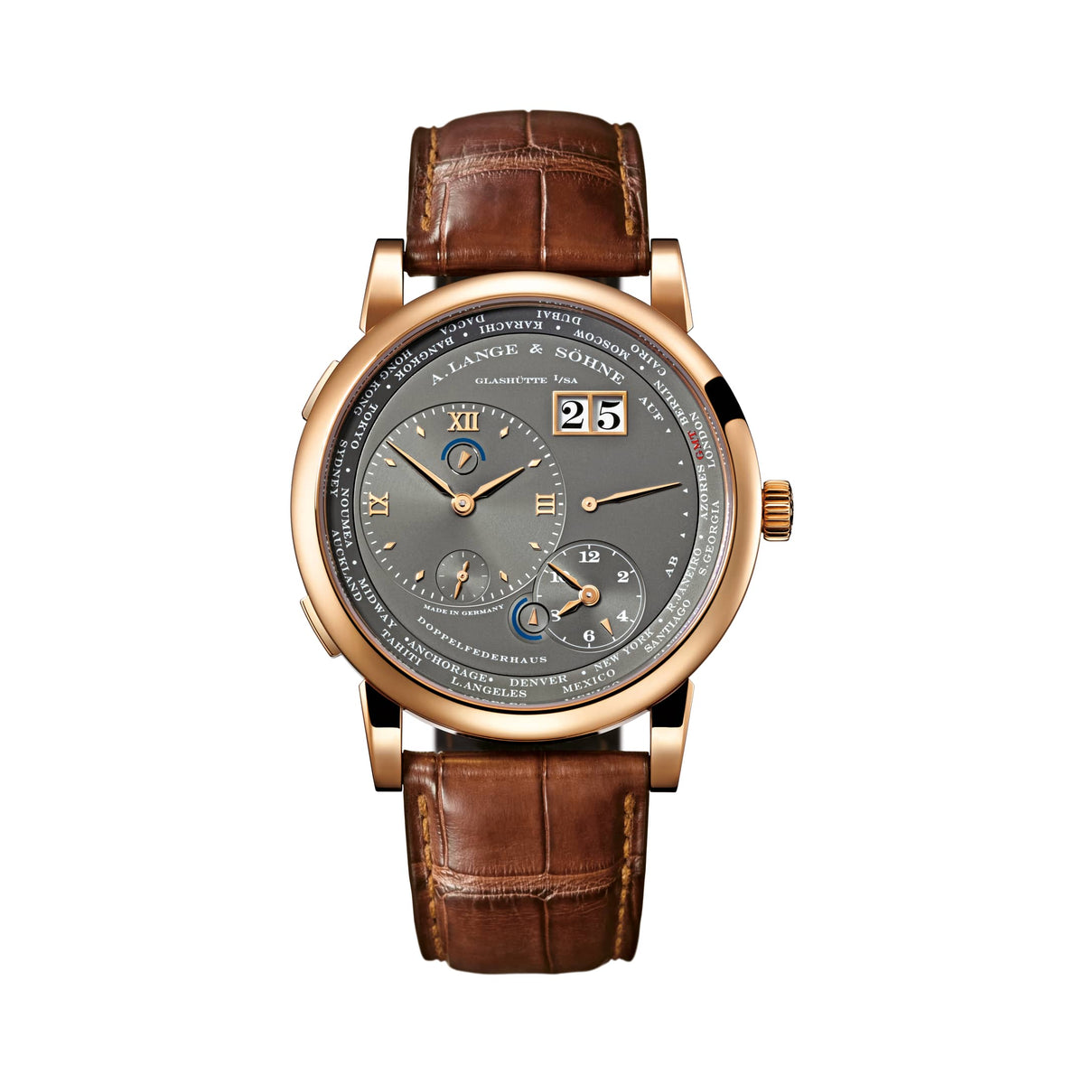 A. Lange & Söhne Lange 1 Time Zone - Pink Gold Ref. # 116.033