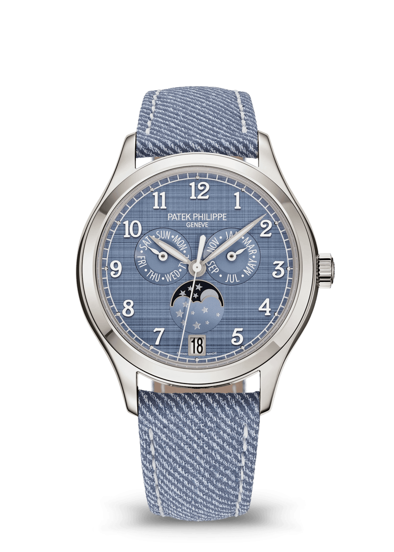 Patek Philippe Annual Calendar Moon Phase - White Gold - Blue-Gray Dial Ref. # 4946G-001